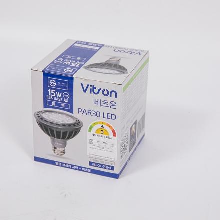비츠온 PAR30 LED 15W 집중형 주광 KS