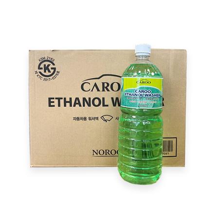 [대량할인] 카루 에탄올 워셔액 1.8L 12개 1박스