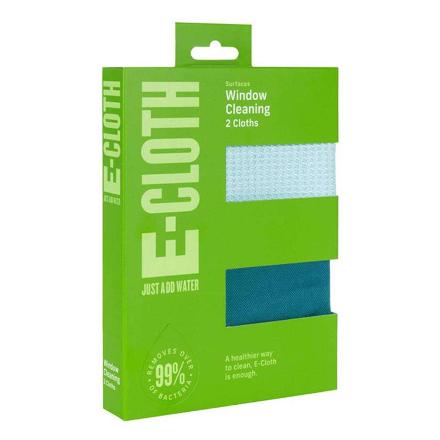 E-cloth 창문용 클리닝 타월 세트 (2개입)